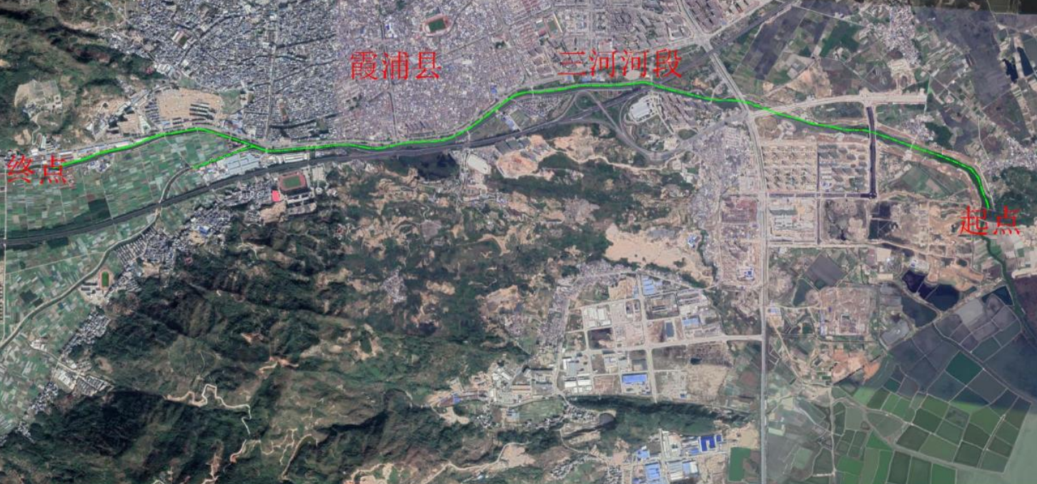 霞浦县三河城区段河道管理范围划定工作实施方案