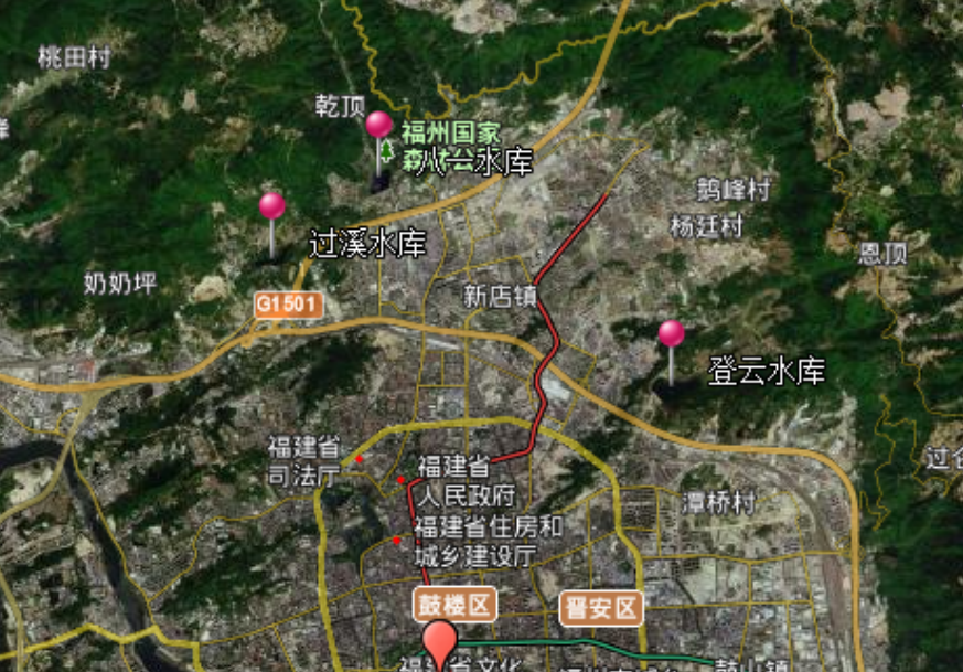 福州市八一水库、登云水库、过溪水库管理与保护范围划定实施方案